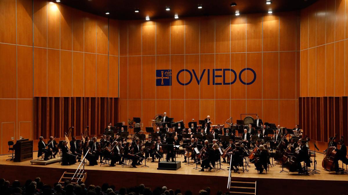 Concierto de la OSPA en el auditorio de Oviedo.