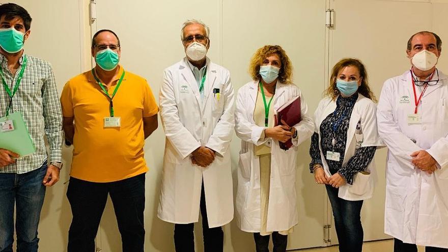 Cinco Profesionales Guía en el Hospital Vírgen del Mar