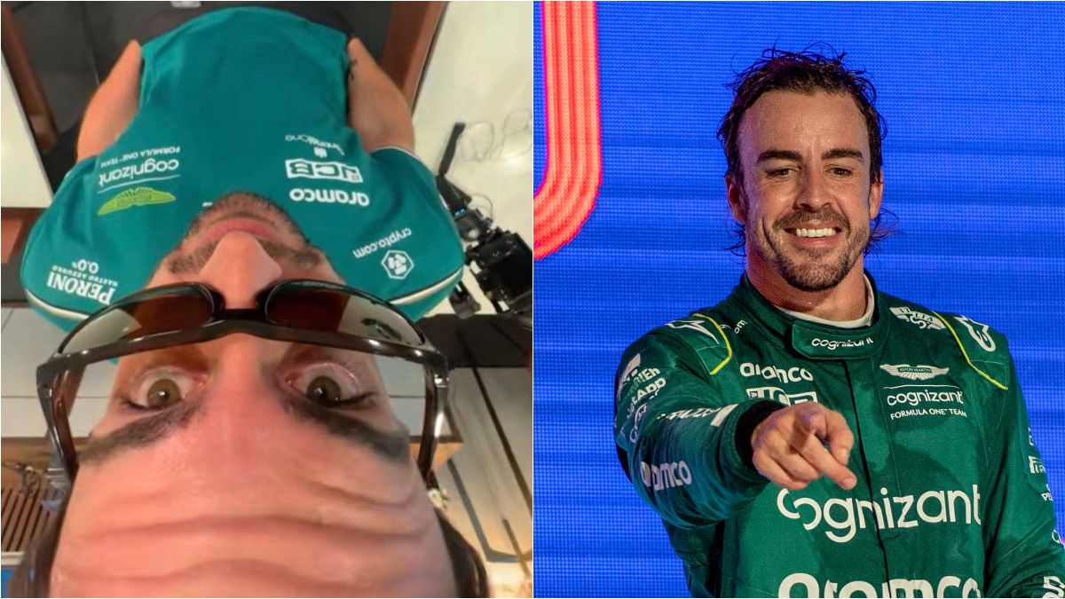 ¡Está desatado! El nuevo meme de Alonso que ha vuelto a ser viral