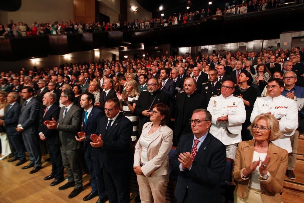 Acto de entrega de las medallas de Asturias