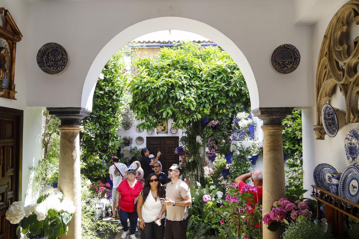 Patio de Pastora 2, primer premio en arquitectura moderna en el concurso del año pasado.