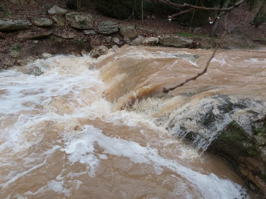 L'aigua a les Coves del Toll