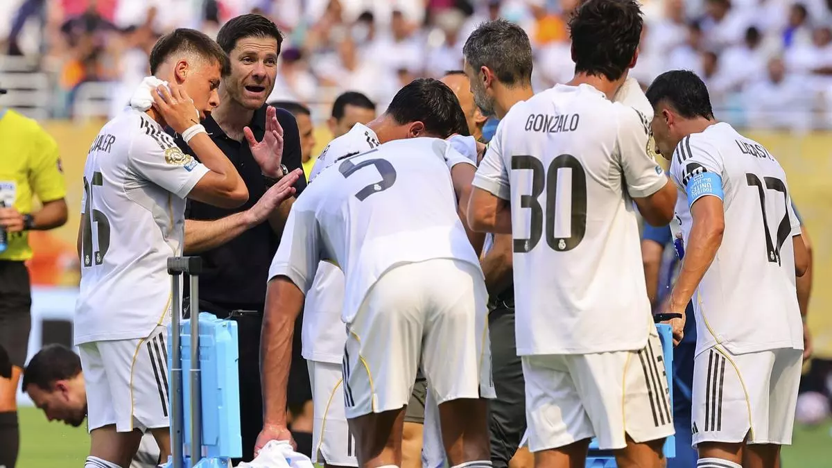 Dramtico debut de Xabi Alonso: no es el nico