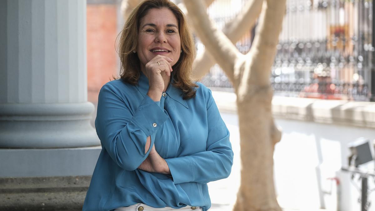 Jimena Delgado, portavoz del PP en el Ayuntamiento de LPGC.