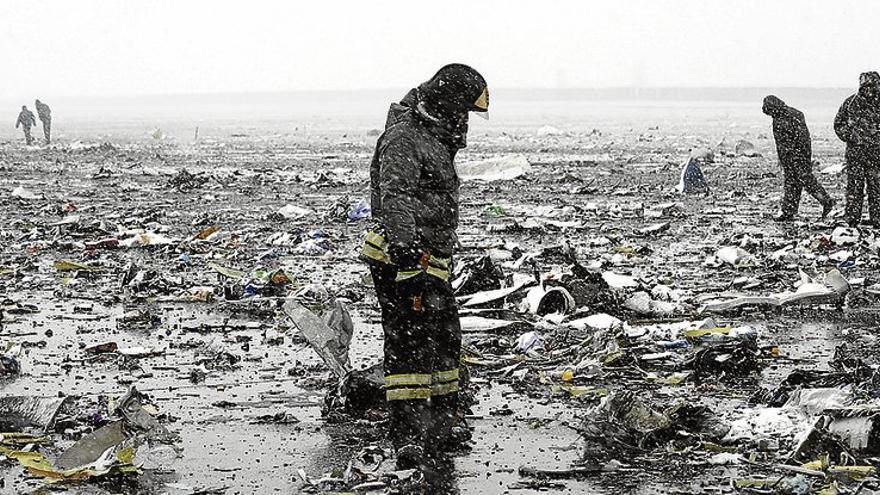 Mueren 62 personas, entre ellas dos españoles, en un accidente aéreo en Rusia
