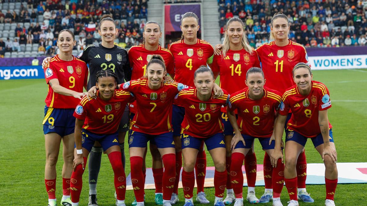 La alineación de España ante Bélgica
