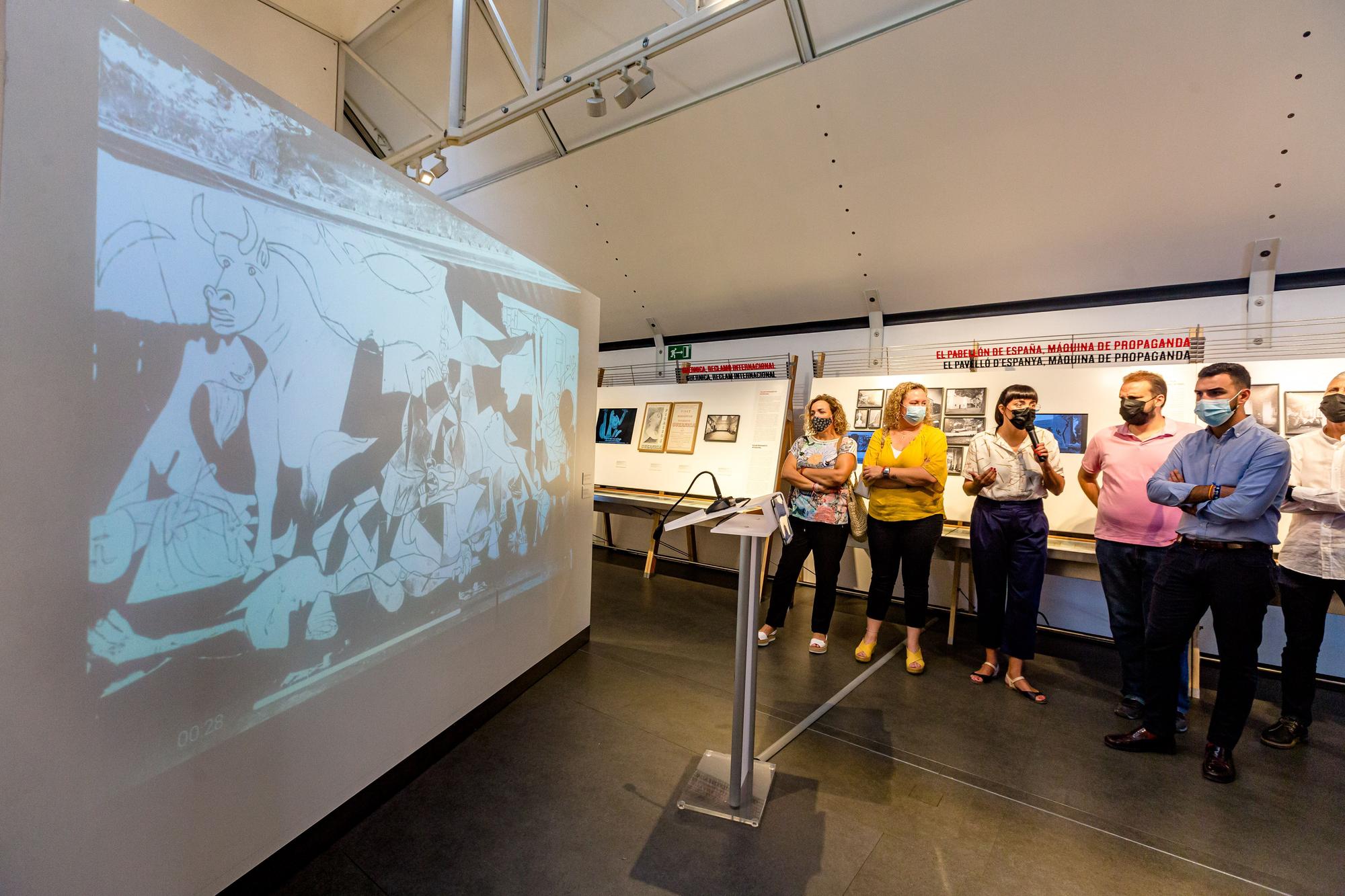 Exposición sobre el Guernica en Benidorm