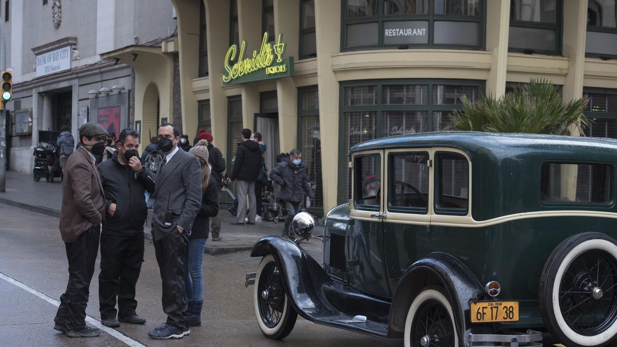 El rodatge de 'Marlowe' a Manresa, en imatges