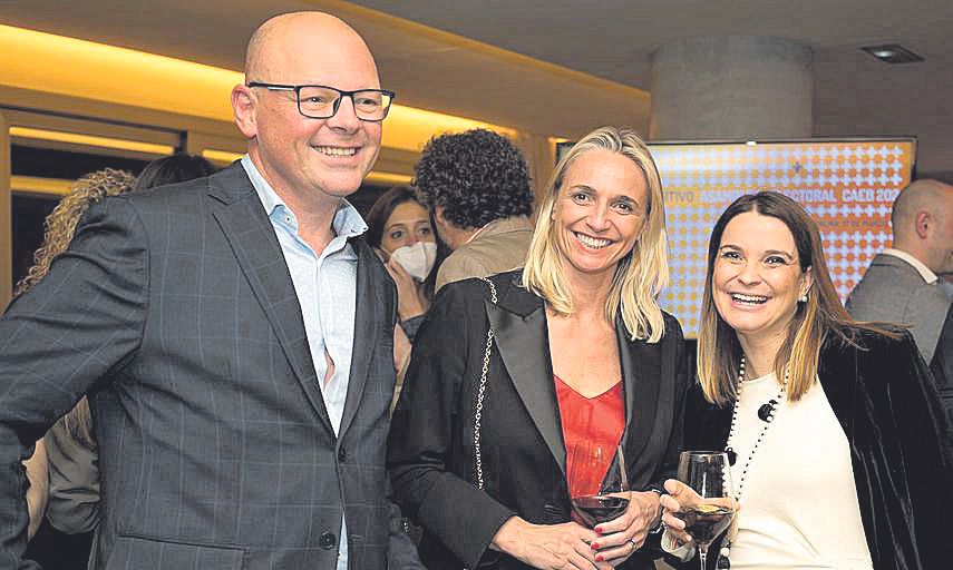 Toni Riera, María Duran y Marga Prohens.