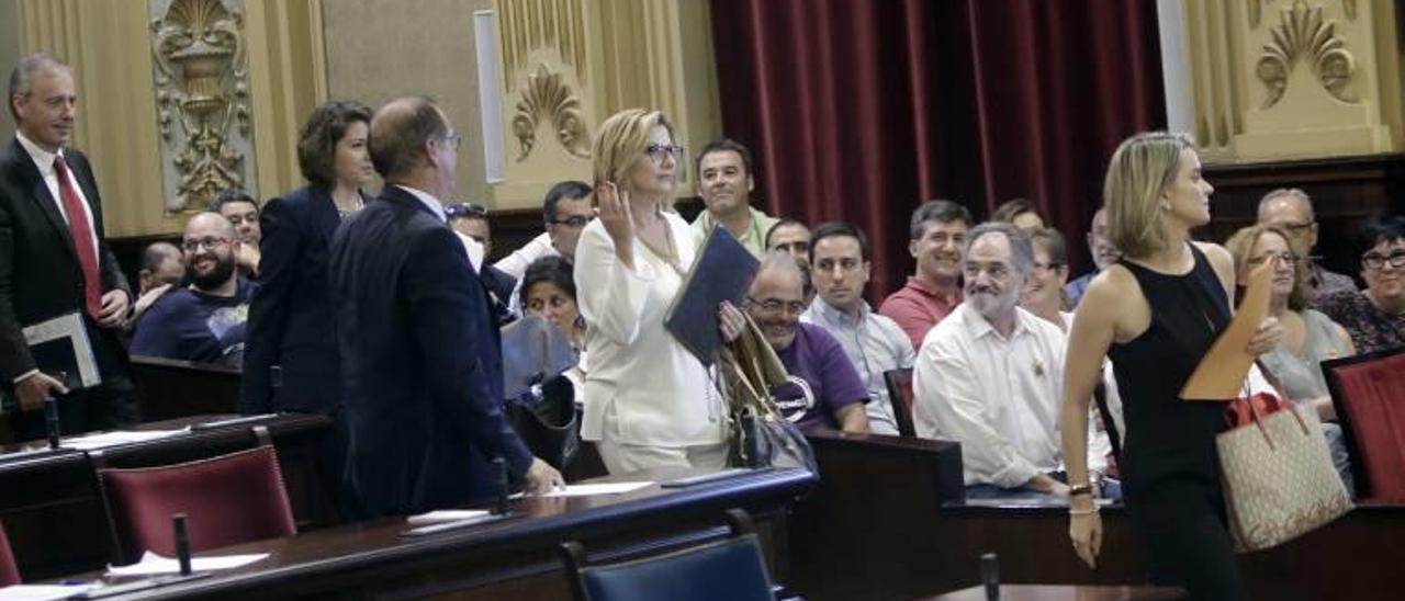 En el PP no quieren que se repita la imagen abandonando el pleno por falta de acuerdo.