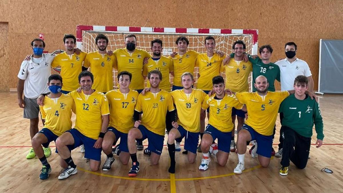 Equipo senior masculino del Secar de la Real de balonmano