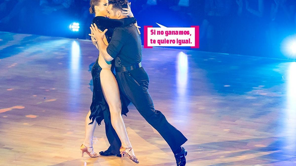 Bustamante y Yana Olina se llevan la palma en 'Bailando con las estrellas'