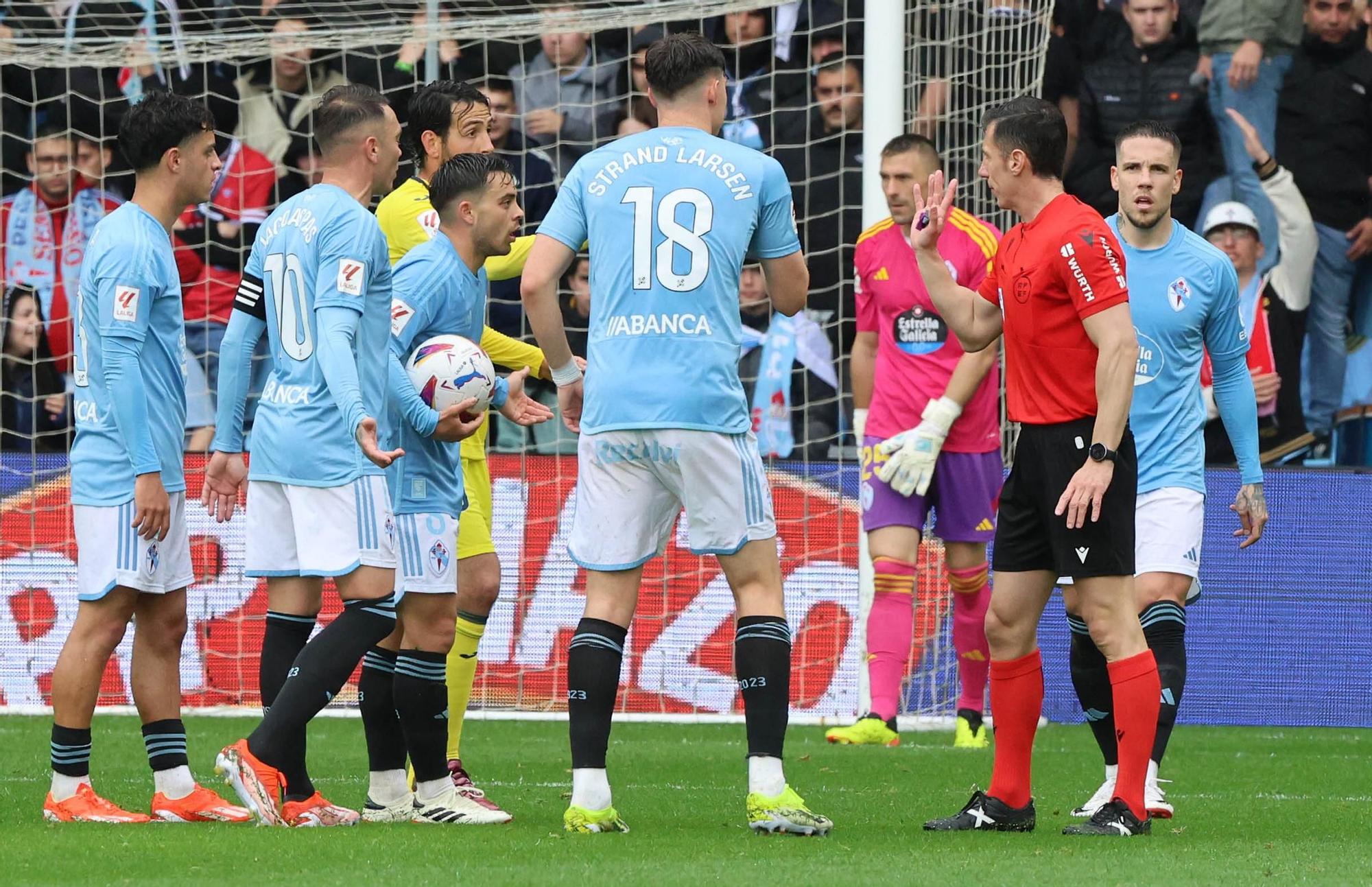 El Celta-Villarreal, en imágenes