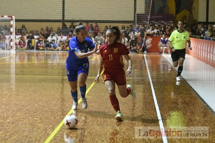 Fútbol sala femenino en Archena: España - Italia