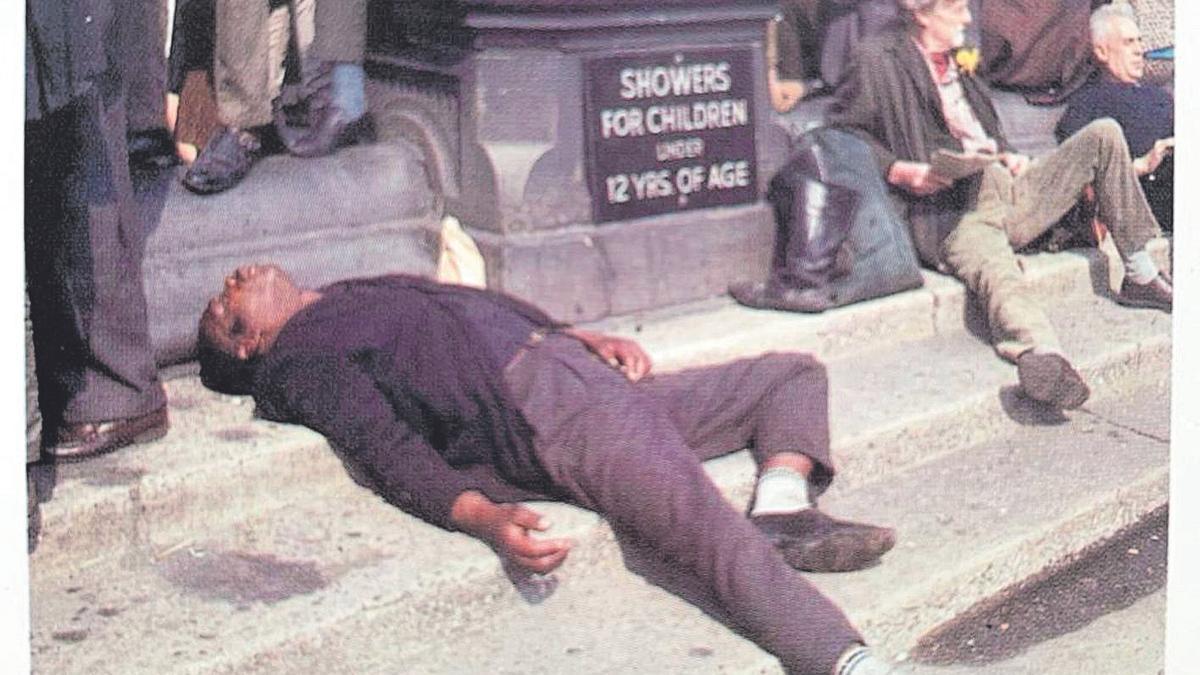 Fotografía de Pepe Dámaso de una calle de Nueva York.