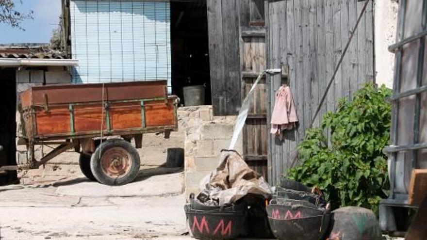 Edificación en cuyo interios los dos vecinos de Benissa elaboraban el vino.