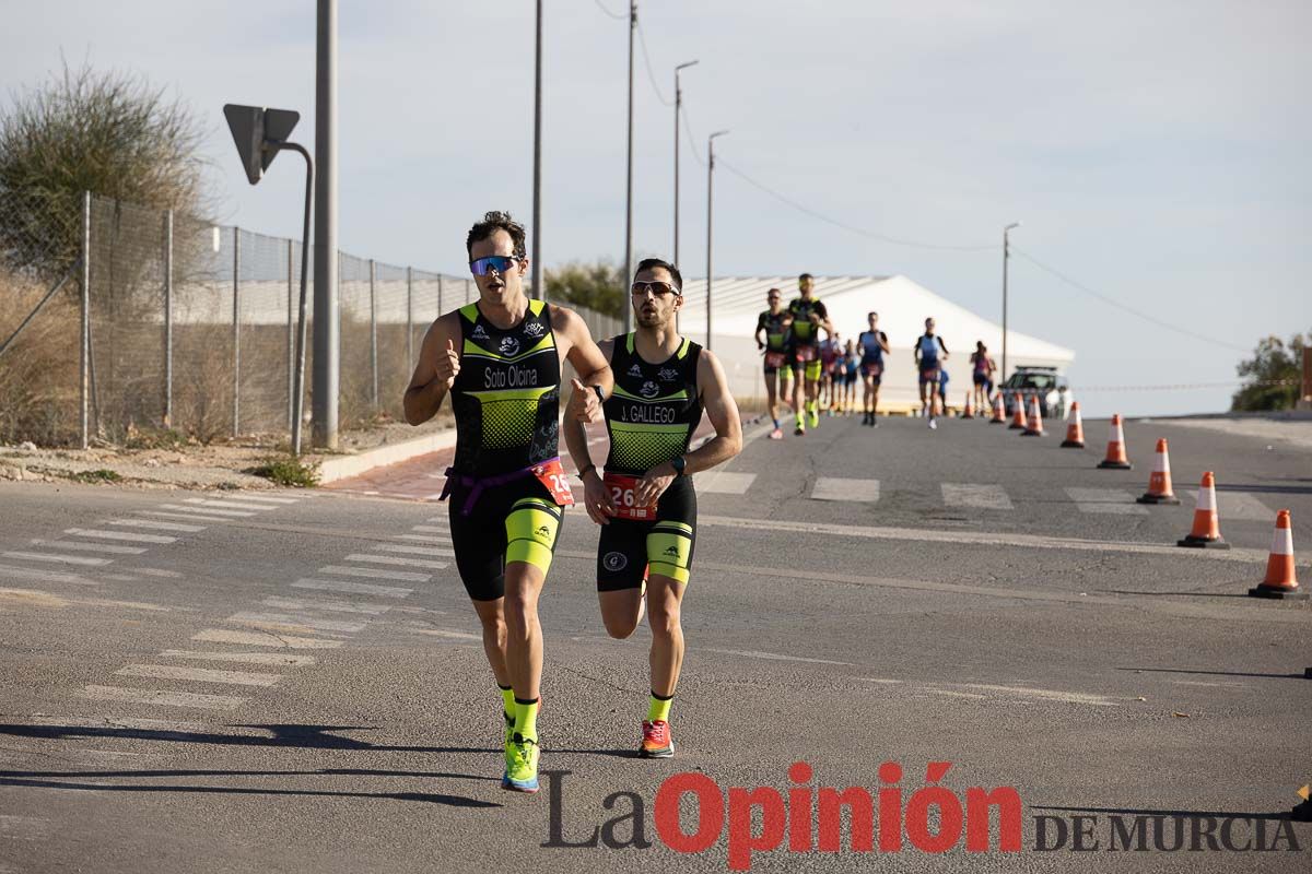 Campeonato Regional de Duatlón por relevos Súper Sprint en Calasparra (carrera a pie)