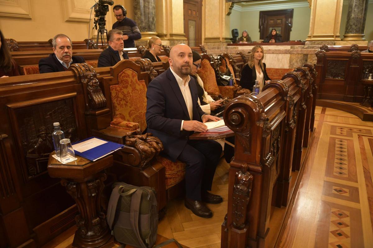 Pleno ordinario de enero de 2026 en el Concello de A Coruña