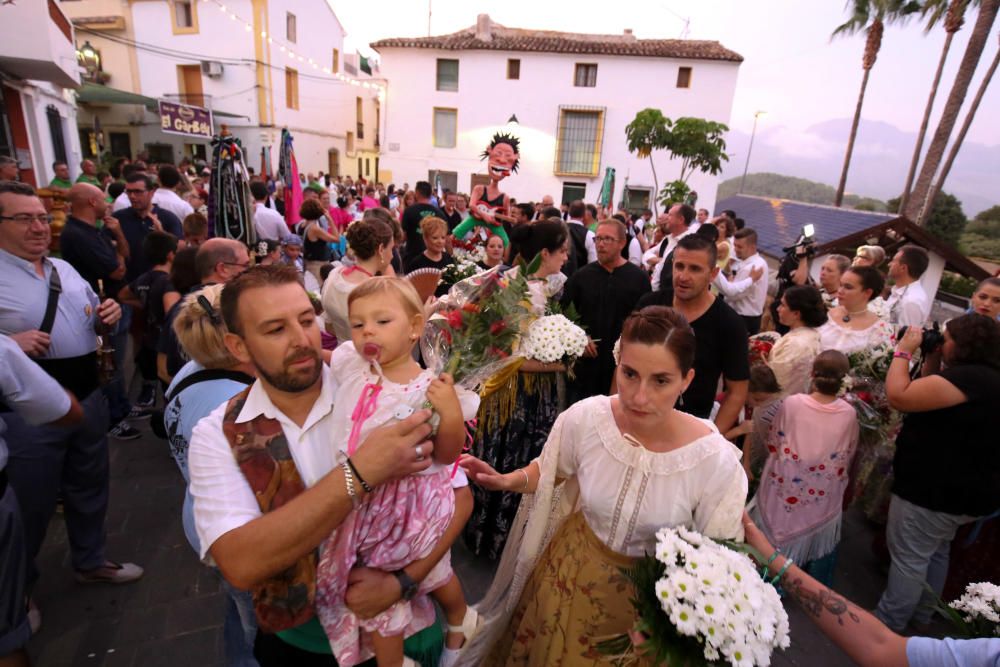 Se trata de uno de los actos más importantes de las fiestas en honor a la Virgen de la Asunción y a San Roque