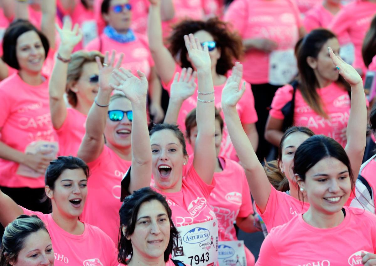 Carrera para sensibilizar el cáncer de mama.