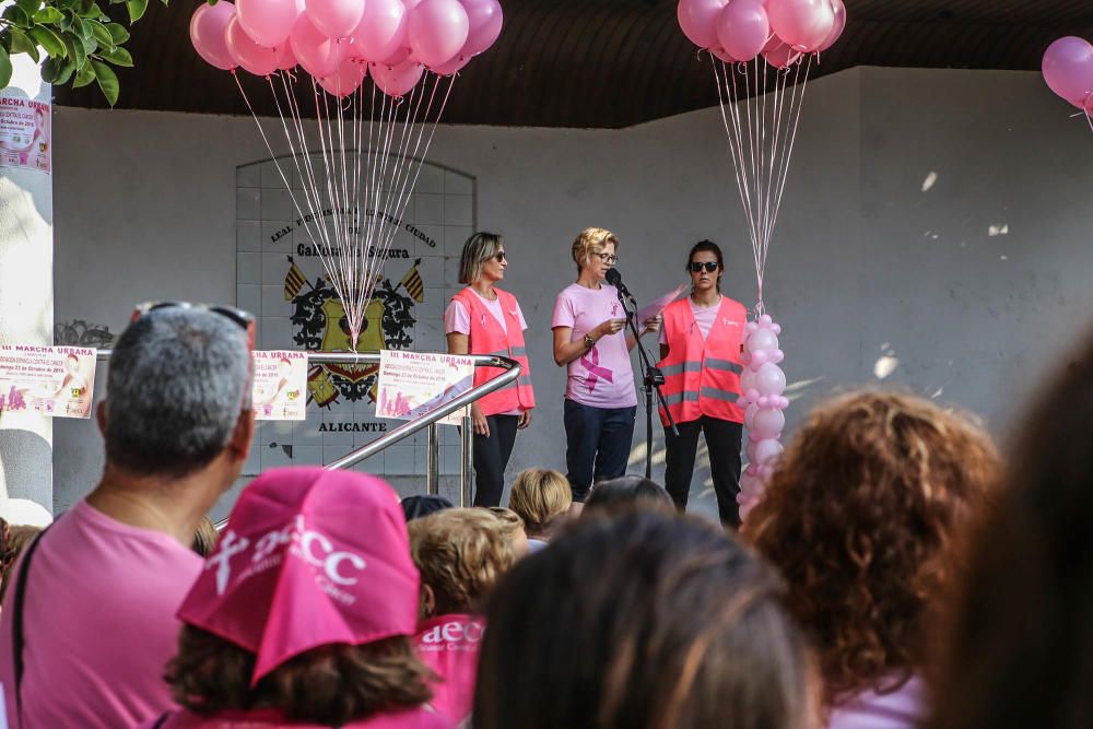 Callosa celebra una marcha contra el cáncer