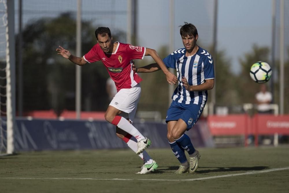 Partido amistoso entre el Real Murcia y el Lorca