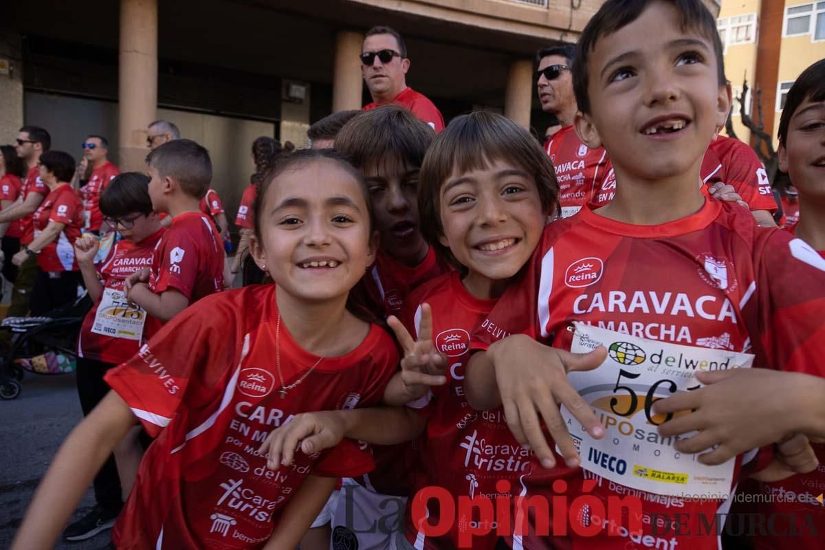 Marcha de la ONG Delwende en Caravaca