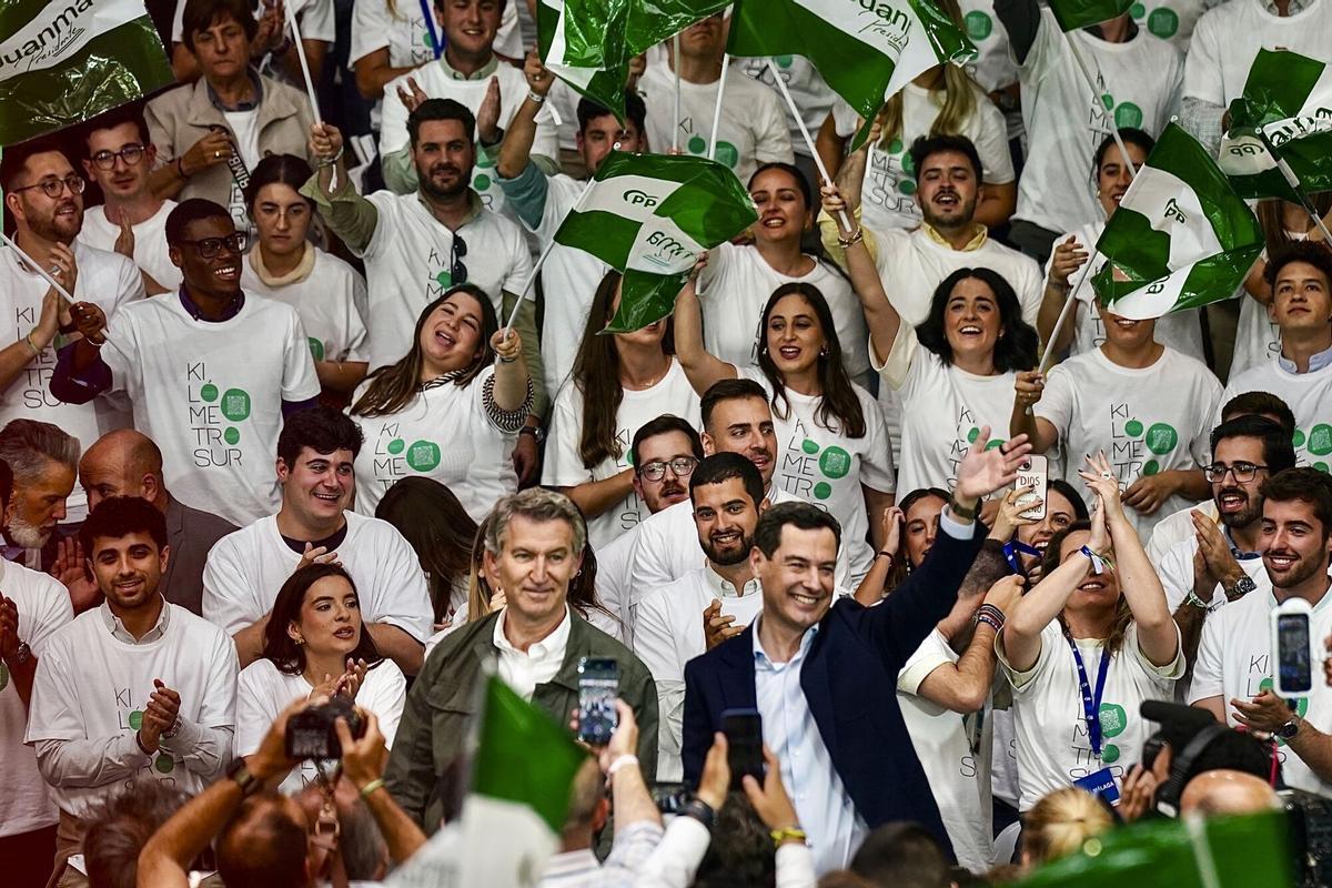 Elecciones autonómicas | PP y Vox cierran una campaña al alza en Andalucía  frente a un PSOE que "no tira" y una izquierda emergente