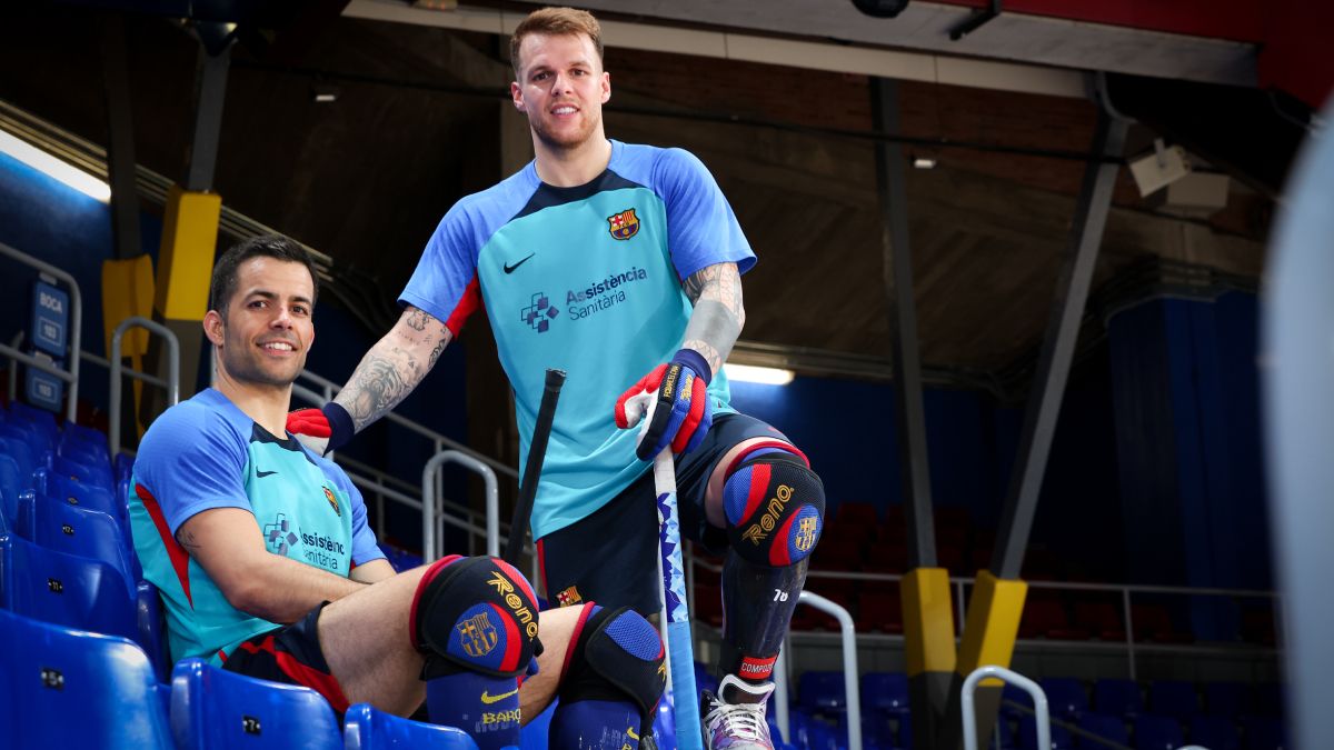 Joao y Hélder sueñan con levantar el título con la camiseta del Barça