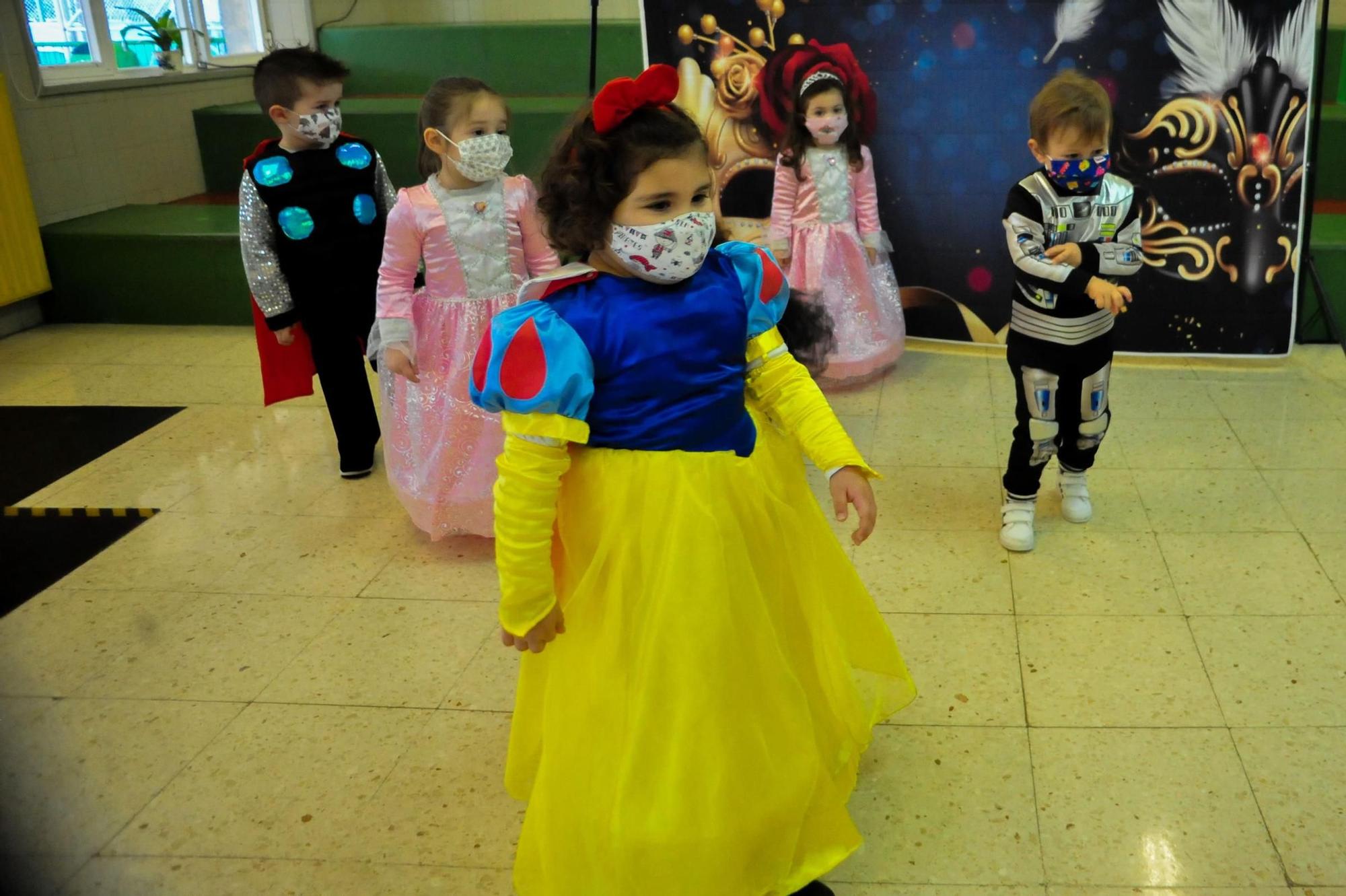 Carnaval infantil en los colegios de Vilagarcía