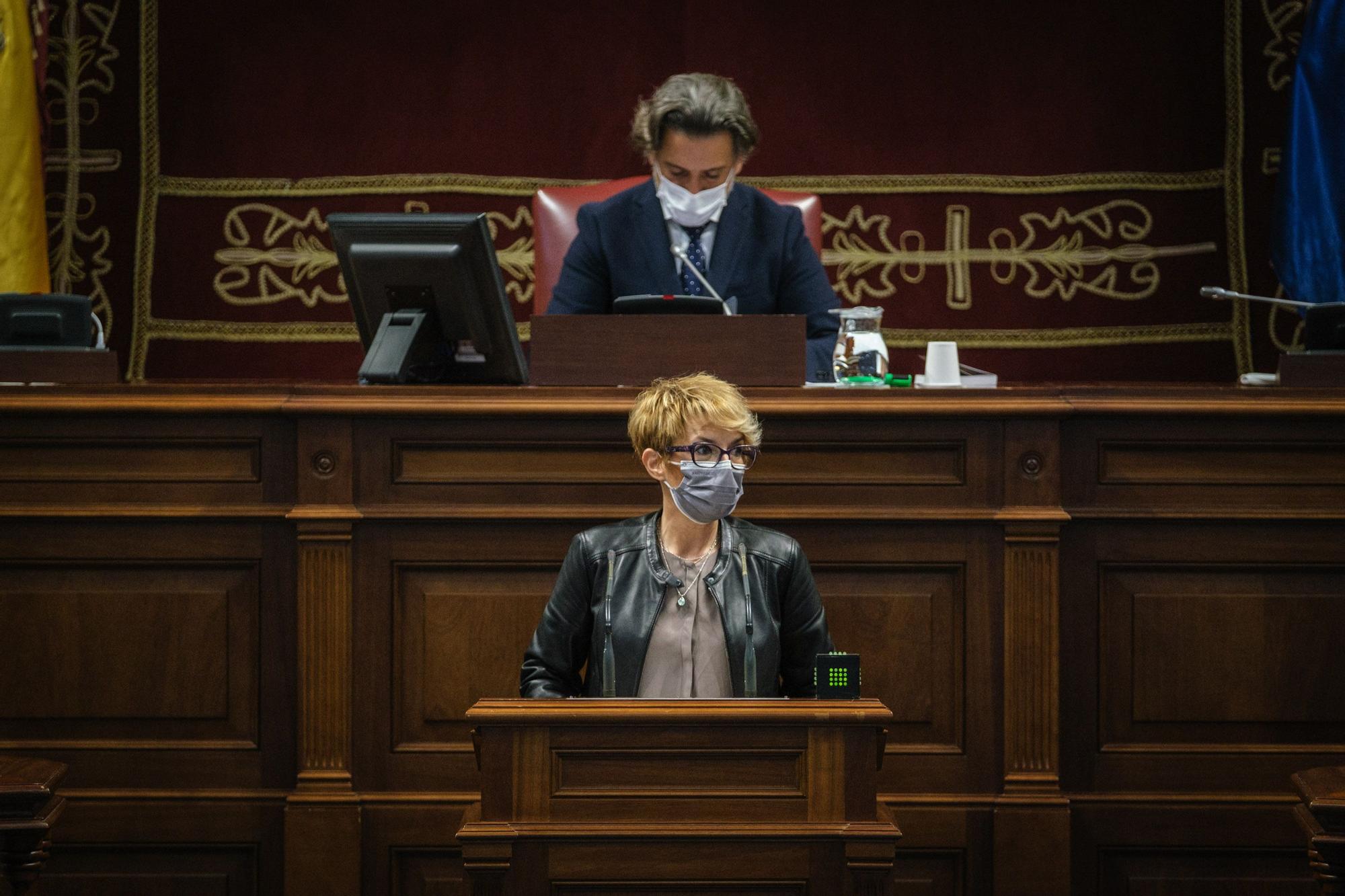 Pleno del Parlamento de Canarias (27/12/2021)