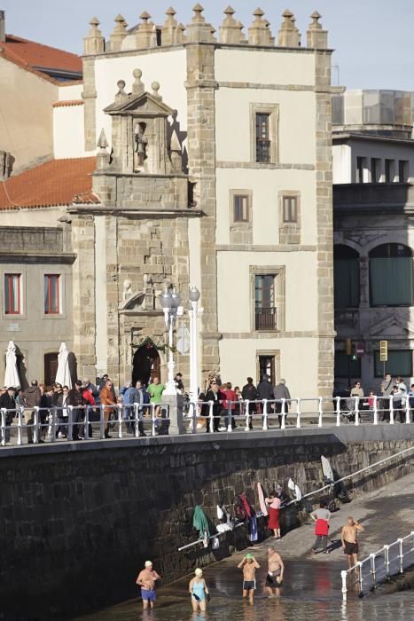 Buen tiempo en Gijón