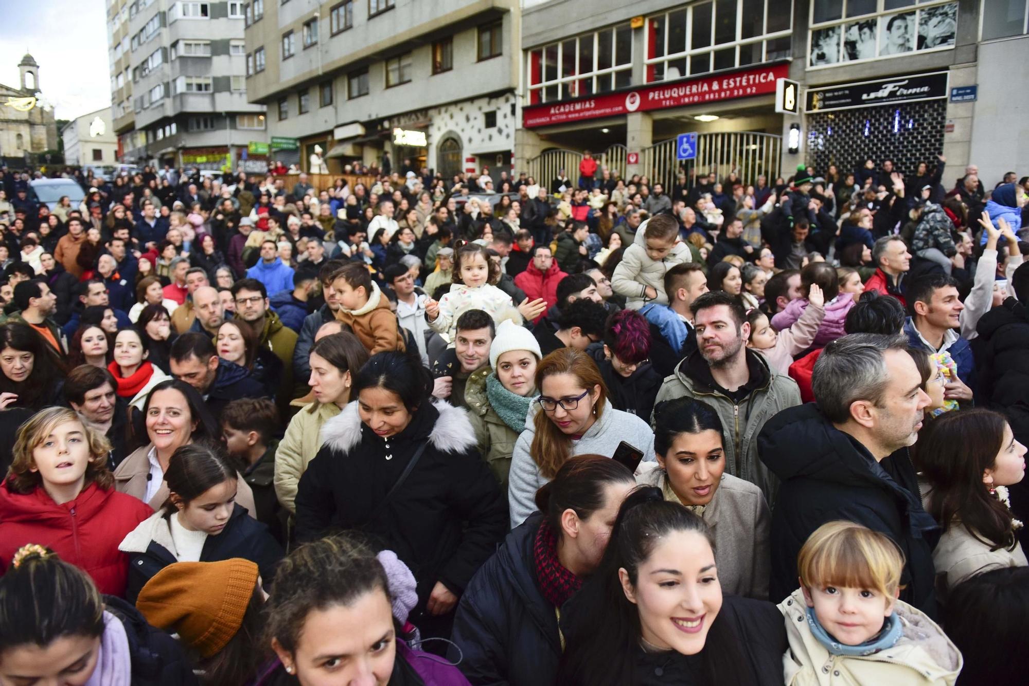 La llegada de los Reyes Magos a María Pita