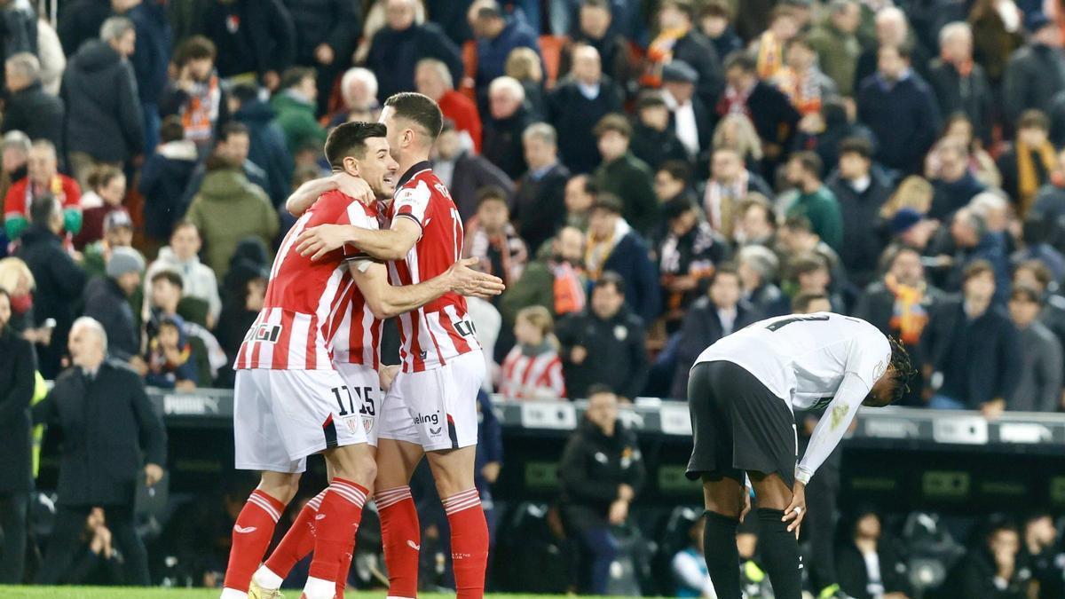 Imagen de una celebración del Athletic
