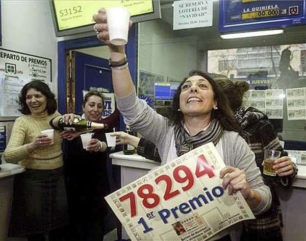 Imágenes del día de la Lotería