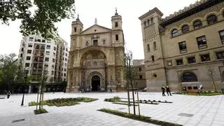 Las obras llegan a otra icónica iglesia del centro de Zaragoza
