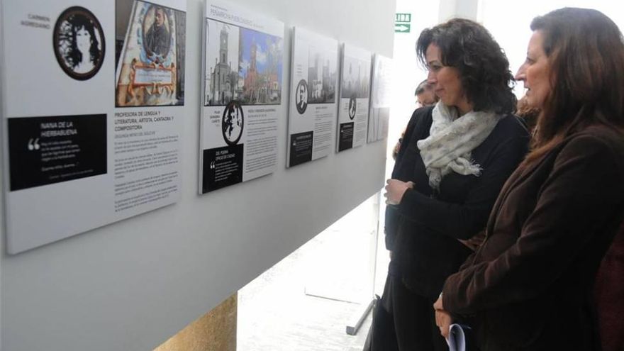 La Diputación recupera en una exposición el legado de mujeres destacadas de la provincia