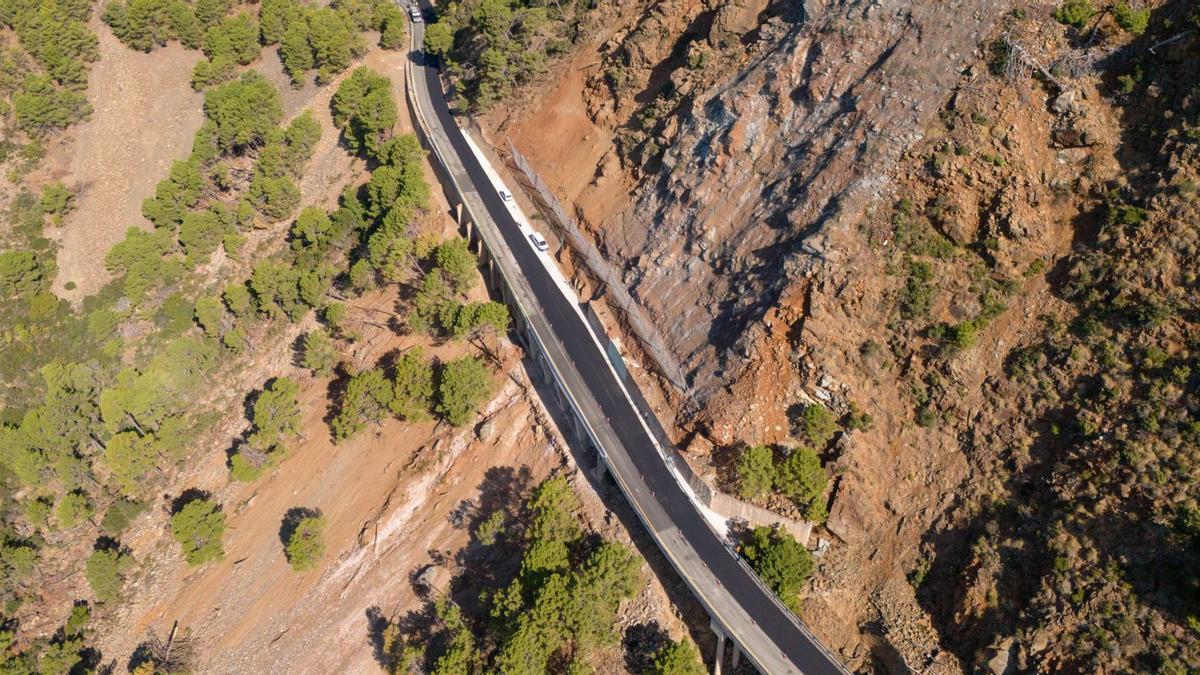 Una de las últimas actuaciones de Verosa es la A-397 que une Ronda con San Pedro
