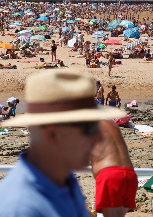 Jornada de calor y sol en San Lorenzo