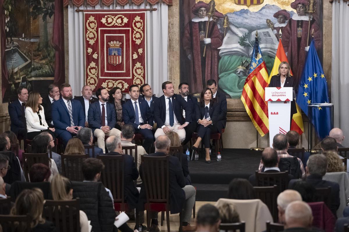 Marta Barrachina es la presidenta de la Diputación Provincial.