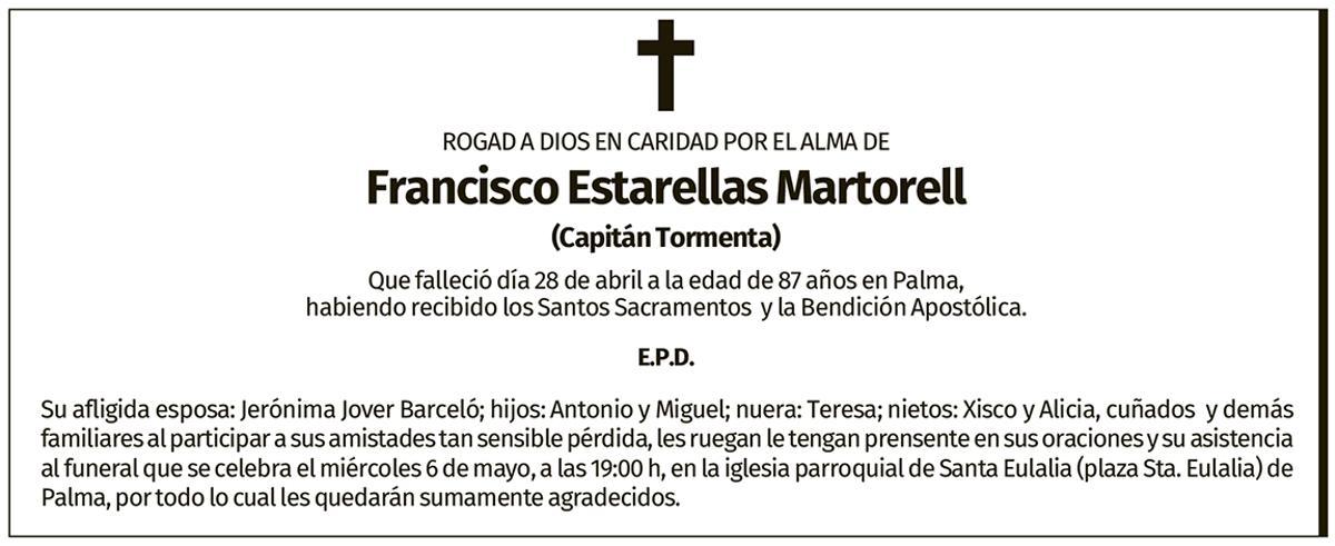Francisco Estarellas Martorell