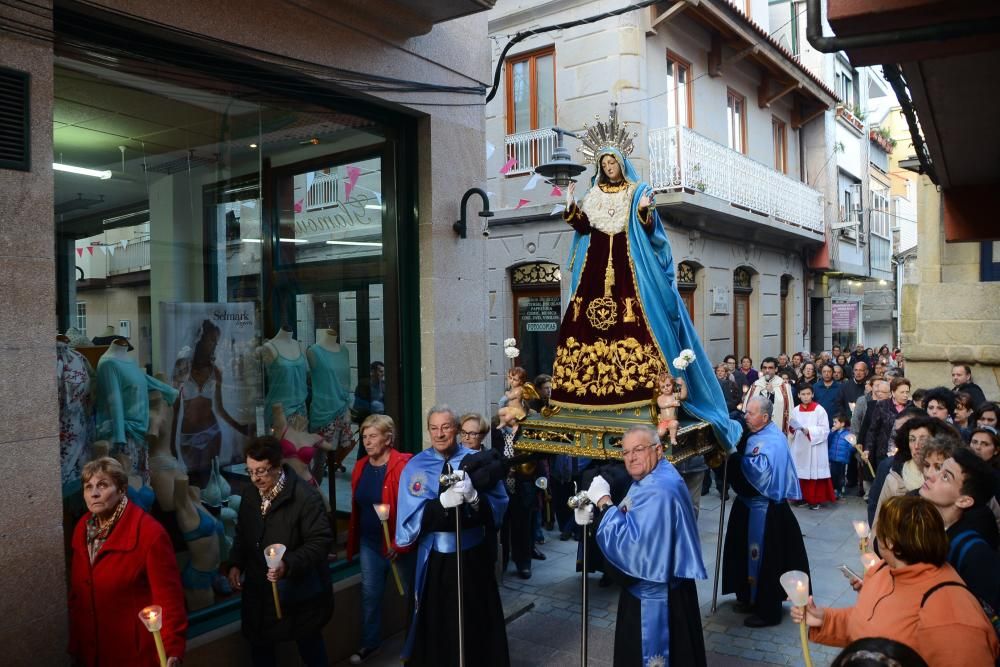 La Virgen de Los Dolores ya está en la excolegiata