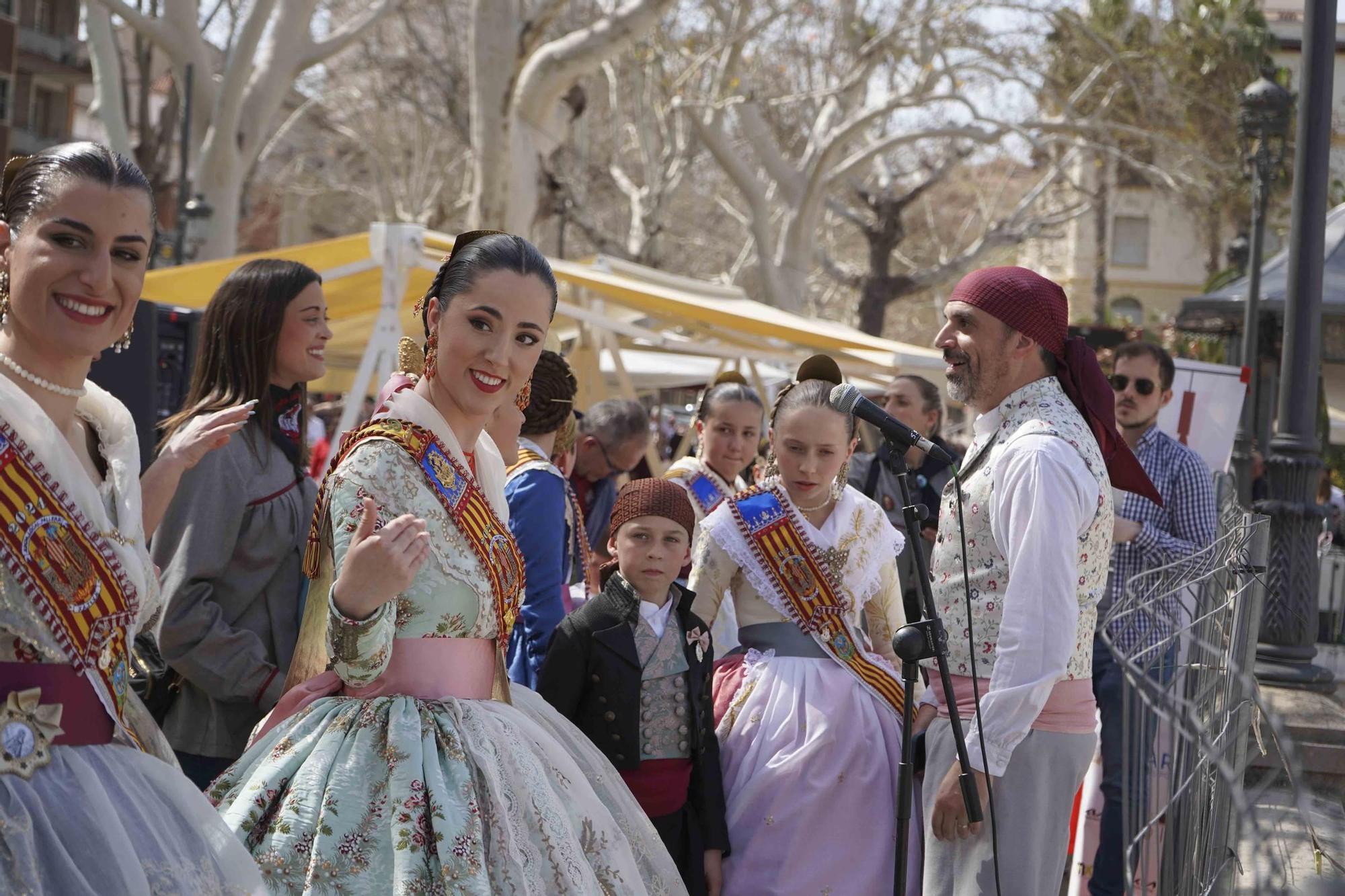 Así ha sido la segunda mascletà de las Fallas de Xàtiva en 2024