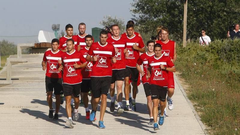 Entrenamiento del CAI Zaragoza