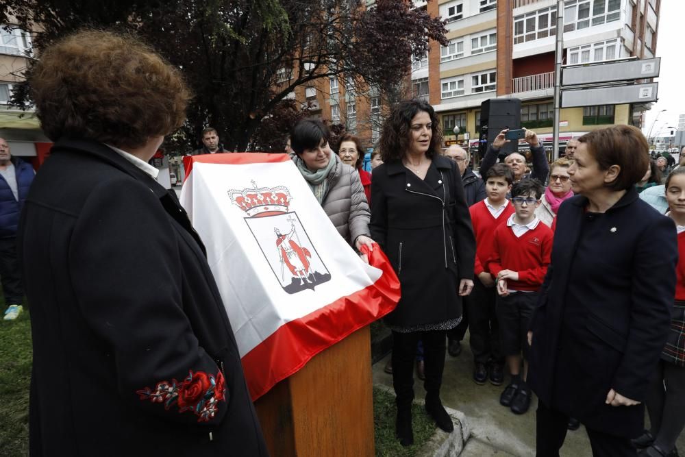 Inauguración del parque José Antonio Roncero en Gijón