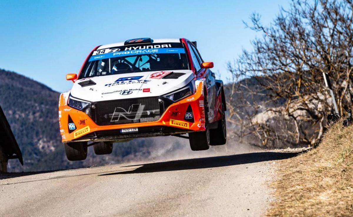 Gran papel de los asturianos en el Rally de Montecarlo