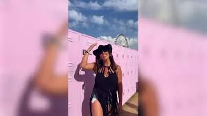 Anabel Pantoja disfruta de Las Vegas dándolo todo en el Festival Coachella