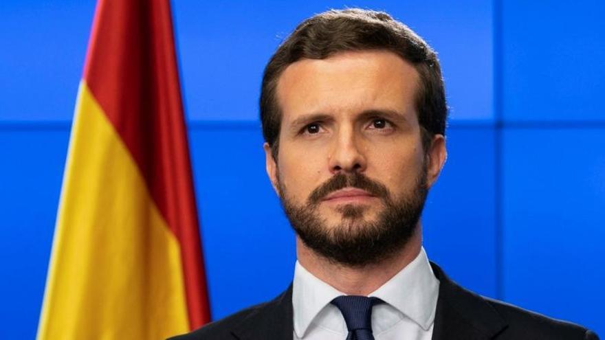 El líder del PP, Pablo Casado.