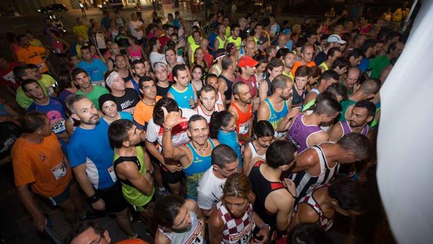 Carrera nocturna en El Carmen, Murcia