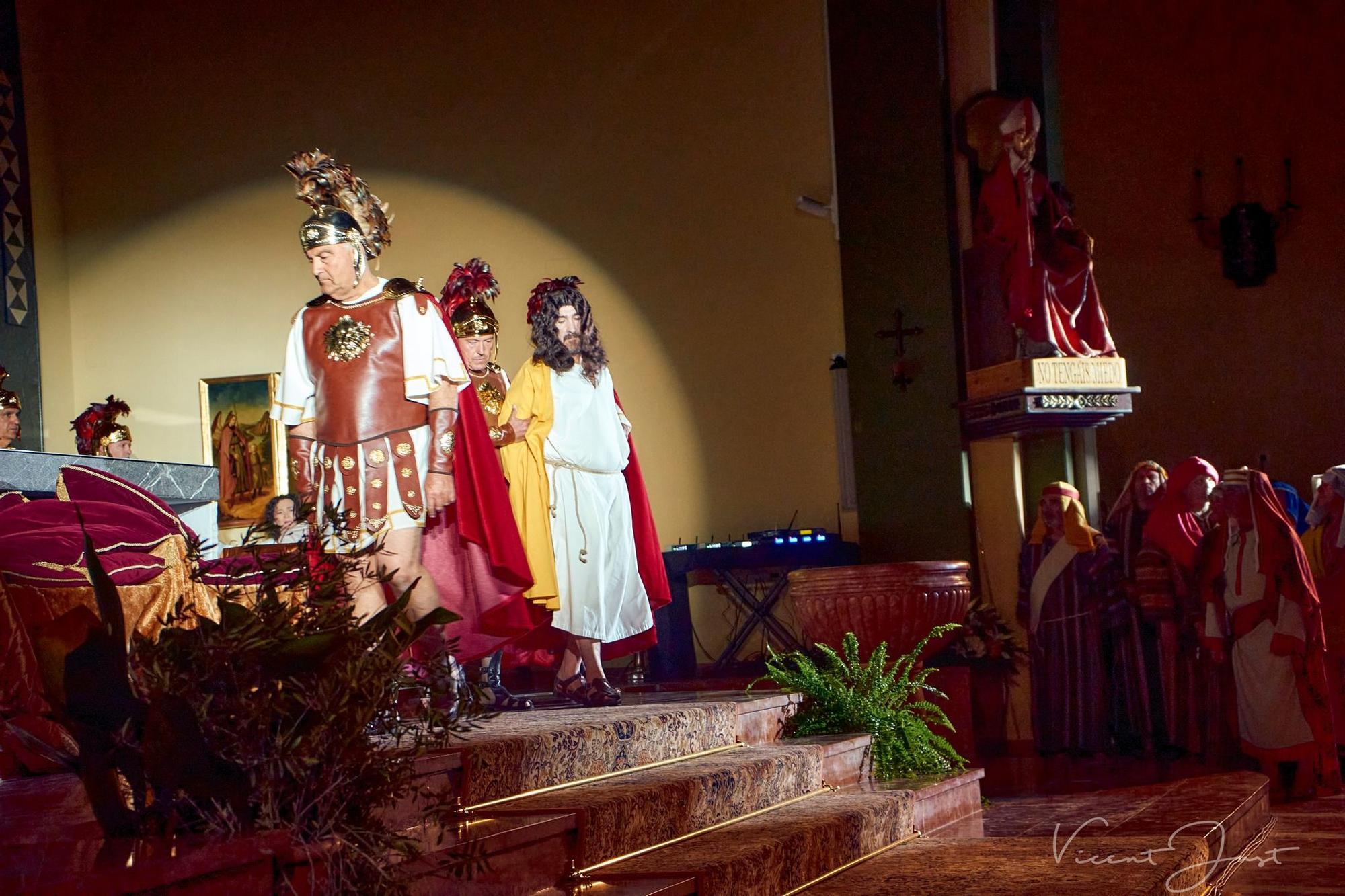 El jucio a Jesús en la iglesia de Sant Josep de Gandia